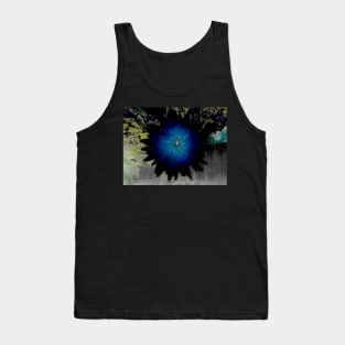 The Black and Blue Dahlia Tank Top